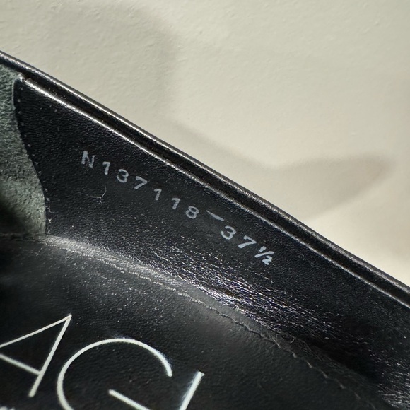 AGL Black Heels Sleek Minimalist Design - Picture 15 of 16